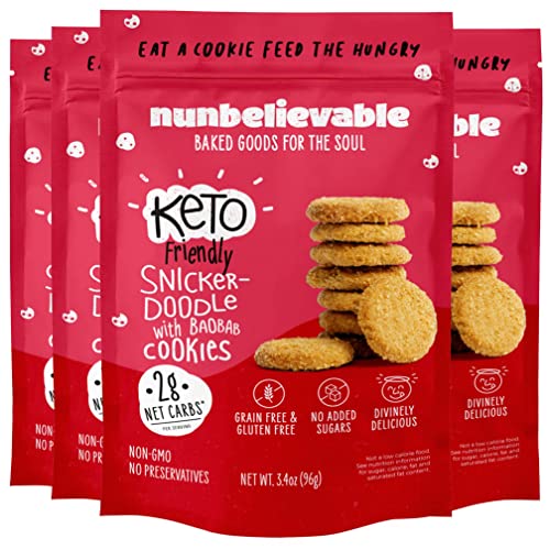 Nunbelievable Snickerdoodle Cookies & Baobab Keto Cookies | Deli...