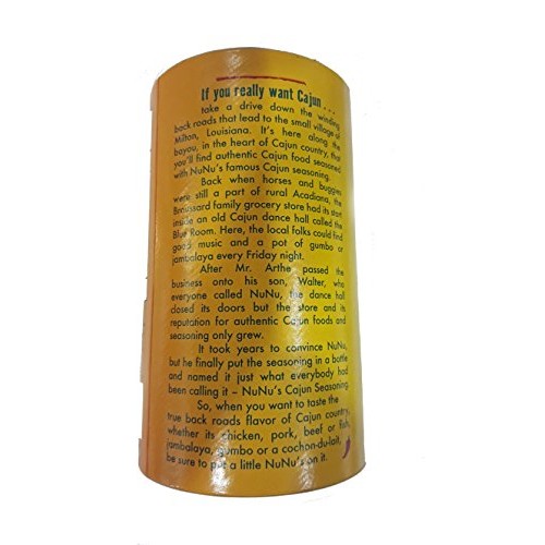 Nunus Cajun Seasoning Original 8 Ounce