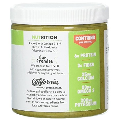 Nutrawbar, 100% Raw Pistachio Butter, Organic Superfood Spread 8Oz