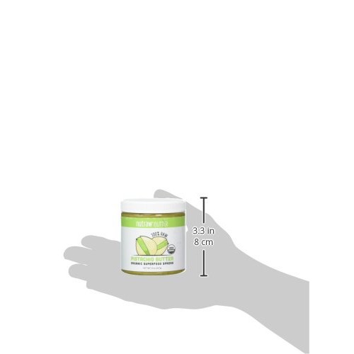 Nutrawbar, 100% Raw Pistachio Butter, Organic Superfood Spread 8Oz