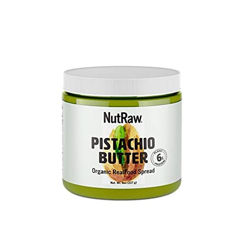 Nutrawbar, 100% Raw Pistachio Butter, Organic Superfood Spread 8Oz