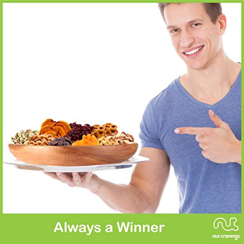 Dried Fruit &Amp; Nut Gift Basket In Green Box 9 Piece Assortment