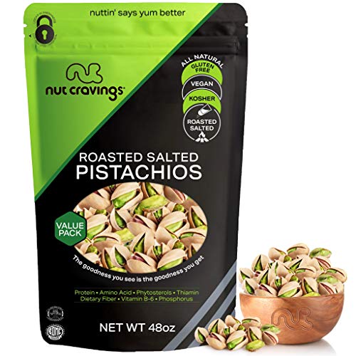 Freshly Roasted &Amp; Salted California Pistachios 48Oz - 3 Pound