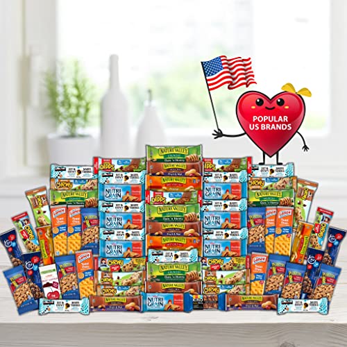Gift A Snack - Healthy Granola Breakfast Bars, Snack Box Variety...