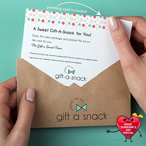 Gift A Snack - Healthy Snack Box Variety Pack Care Package + Gre...
