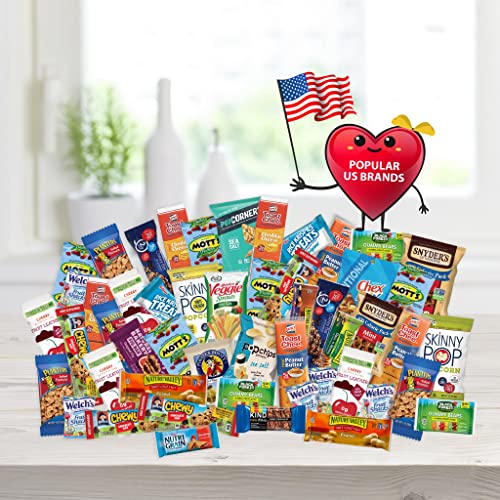 Gift A Snack - Healthy Snack Box Variety Pack Care Package + Gre...