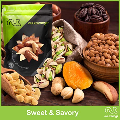 Gourmet Dried Fruit &Amp; Nut Gift Basket, Green Box 6 Bags - East
