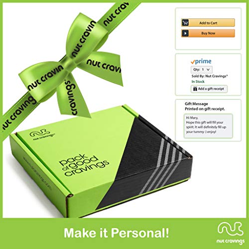 Gourmet Dried Fruit &Amp; Nut Gift Basket, Green Box 6 Bags - East