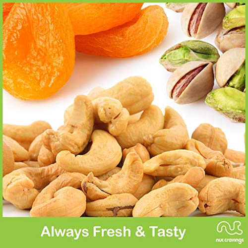 Gourmet Dried Fruit &Amp; Nut Gift Basket, Green Box 6 Bags - East