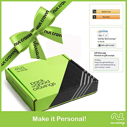 Gourmet Dried Fruit &Amp; Nut Gift Basket, Green Ribbon 4 Mix Tray