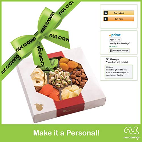 Gourmet Food Gift Basket, Nut &Amp; Dried Fruit Box X Large 7 Secti