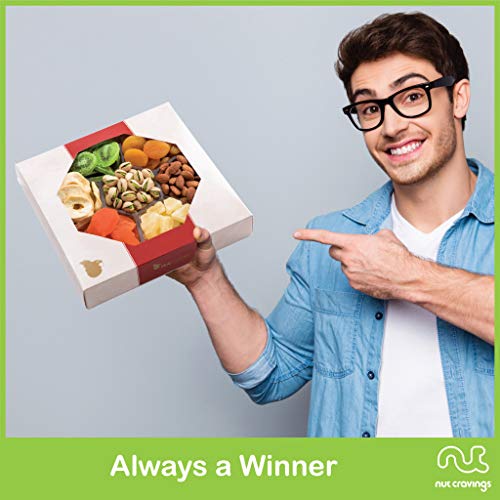 Gourmet Food Gift Basket, Nut &Amp; Dried Fruit Box X Large 7 Secti