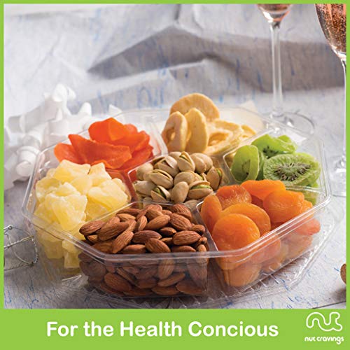 Gourmet Food Gift Basket, Nut &Amp; Dried Fruit Box X Large 7 Secti