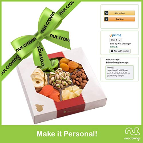 Gourmet Gift Basket, Nut &Amp; Dried Fruit Tray 7 Mix - Variety Ca