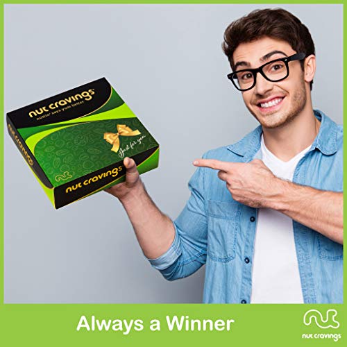 Gourmet Nut Gift Basket In Green Box 7 Piece Assortment, 1 Lb