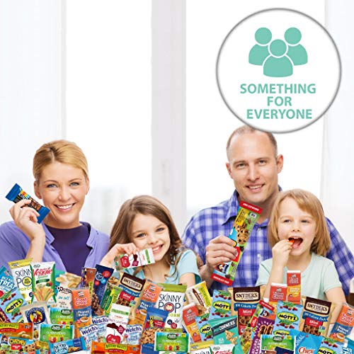 Healthy Snack Box Variety Pack 40 Count Easter Gift Basket - C