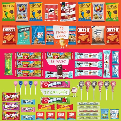 I AM Snacky - Snack Box Variety Pack Care Package + Greeting Car...