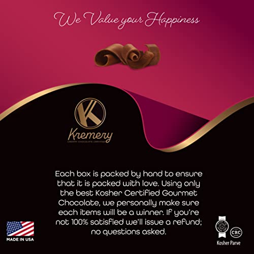 Kremery - Chocolate Covered Biscotti Cookies Gift Basket 24 Cou...