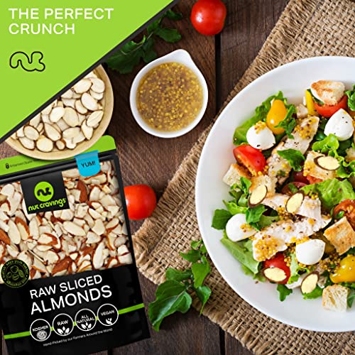 Natural Sliced Almonds - Raw, Superior to Organic 32oz - 2 LB ...