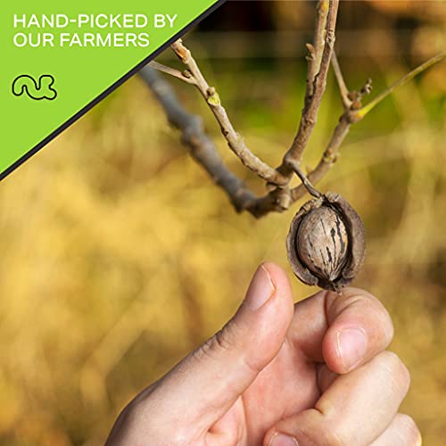 Raw Pecans Halves & Pieces, Unsalted, Shelled, Superior to Organ...