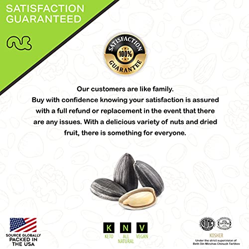 Raw Sunflower Seeds Kernels to eat, Unsalted, Shelled Hulled, Su...