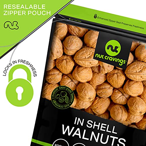 Raw Walnuts In Shell - Whole, Superior To Organic, 16Oz - 1 Pou