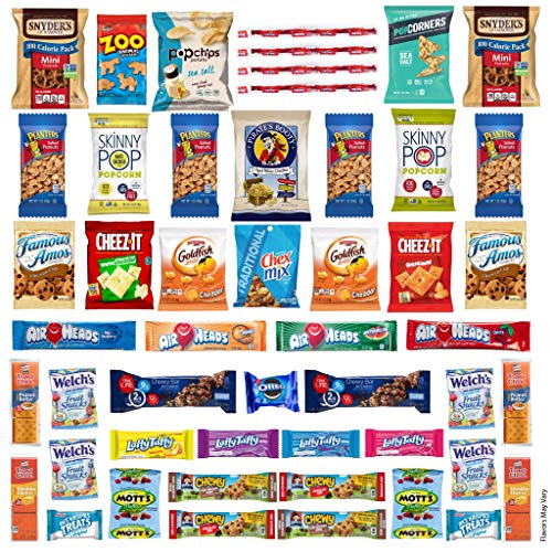 Snack Box Variety Pack 50 Count Graduation 2021 Crave Gift Bas