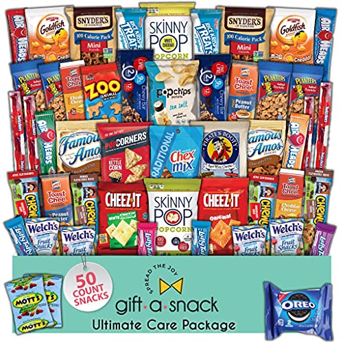 Snack Box Variety Pack 50 Count Graduation 2021 Crave Gift Bas