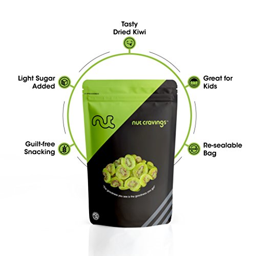 Sun Dried Kiwi Slices, With Sugar Added 80Oz - 5 Pound, Bulk P Sun Dried Kiwi Slices, With Sugar Added 80Oz - 5 Pound, Bulk P