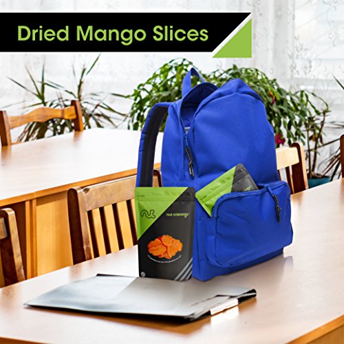 Sun Dried Mango Slices, With Sugar Added 16Oz - 1 Pound Packed