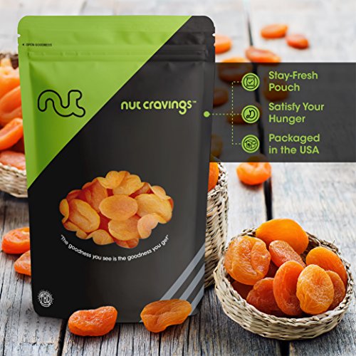 Sun Dried Turkish Apricots, No Sugar Added 48Oz - 3 Pound, Bulk