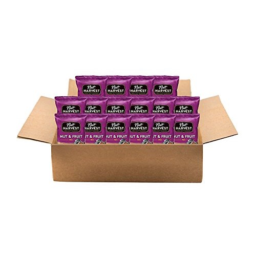 Nut Harvest Nut &Amp; Fruit Mix, 2.25 Ounce Pack Of 16