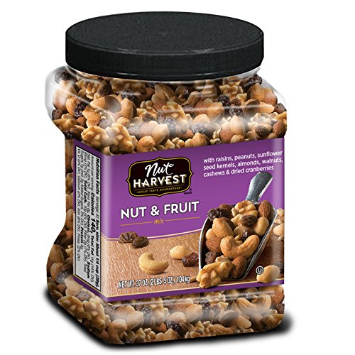 Nut Harvest Nut &Amp; Fruit Mix, 37 Ounce Jar
