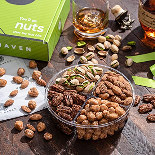 Fathers Day Nuts Gift Basket - Fresh Sweet &Amp; Salty Dry Roasted G