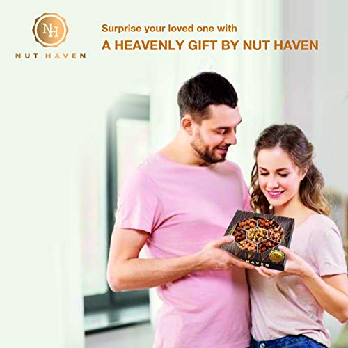 Fathers Day Nuts Gift Basket - Healthy Assortment Of Sweet &Amp; Sal