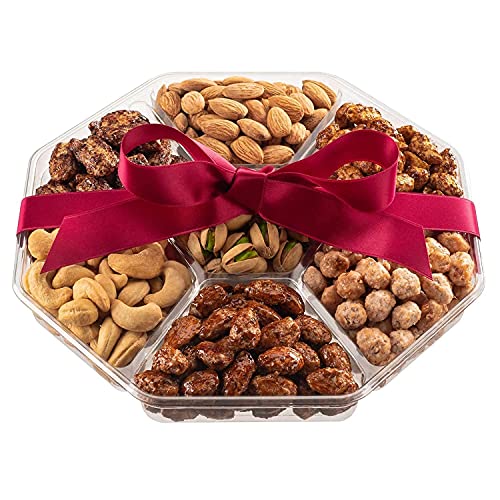 Holiday Nuts Gift Basket - Extra Large Sweet &Amp; Salty Dry Roasted