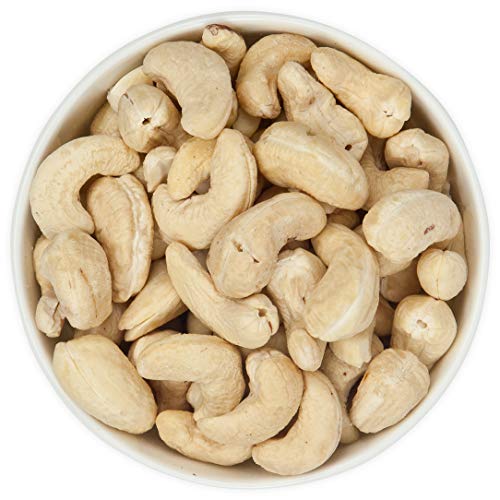 Nutbox | Raw Cashews, No Salt 32 Ounces 2 Pounds, Whole Large