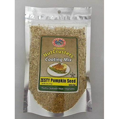 Zesty Pumpkin Seed With Flax Nutcrusters Gourmet Coating Mix 5 Oz