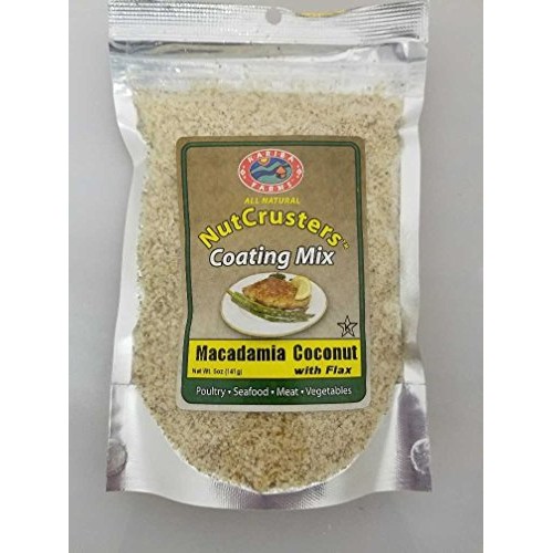 Macadamia Coconut With Flax Nutcrusters Gourmet Coating Mix 5 Oz.