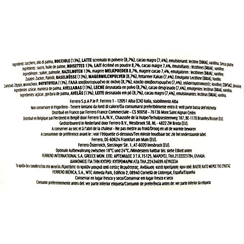 Ferrero Nutella Chocolate Hazelnut Spread 6.6 Lbs 3Kg Tub [Th