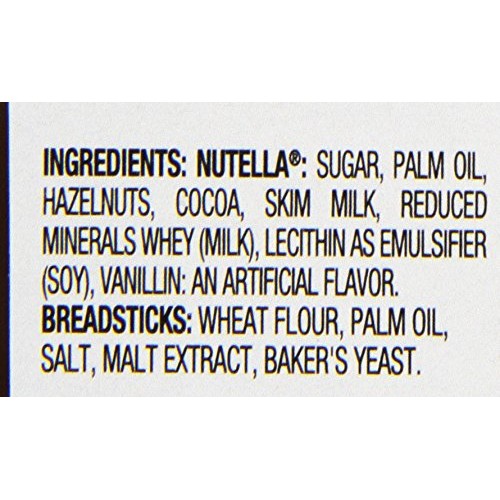 Ferrero Nutella &Amp; Go Hazelnut Spread With Breadsticks Combo Pack