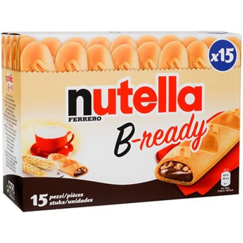 Ferrero: Nutella B-Ready A Crisp Wafer Of Bread In The Form O