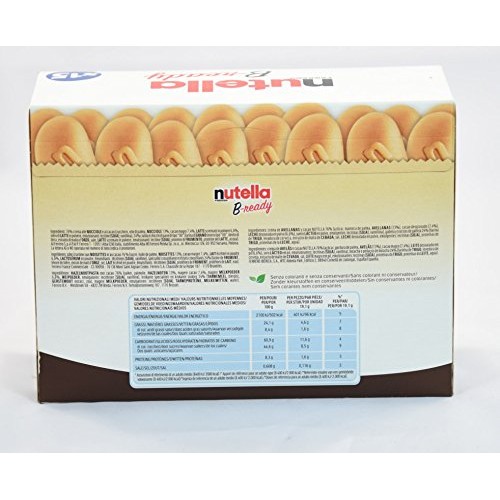 Ferrero: Nutella B-Ready New + Nutella A Crisp Wafer Of Bread