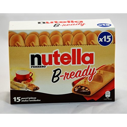 Ferrero: Nutella B-Ready New + Nutella A Crisp Wafer Of Bread