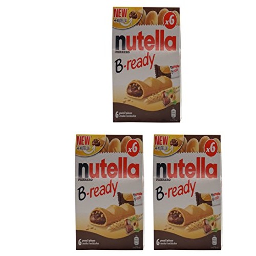 Ferrero: Nutella B-Ready New + Nutella A Crisp Wafer Of Bread