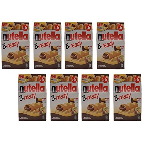 Ferrero: Nutella B-Ready New + Nutella A Crisp Wafer Of Bread
