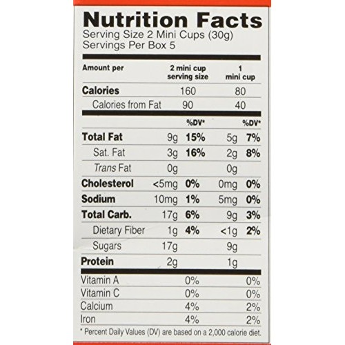 Nutella Hazelnut Spread Mini Cups - 10 Ct