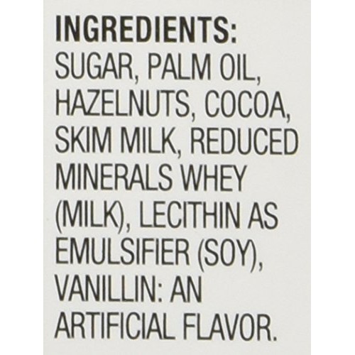 Nutella Hazelnut Spread Mini Cups - 10 Ct