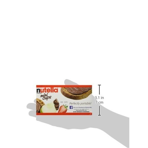 Nutella Hazelnut Spread Mini Cups - 10 Ct