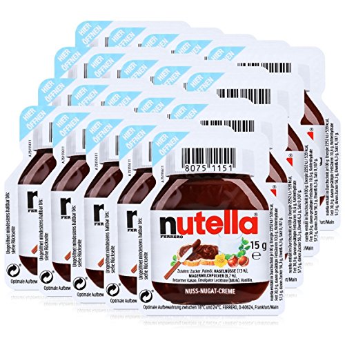 Nutella 20 - 20 X 15G Serving